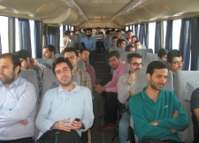 بازدید دانشجویان دانشگاه صنعتی امیرکبیر از بیست و نهمین نمایشگاه بین المللی کتاب تهران