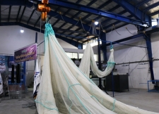 مراسم افتتاحیه کارخانه تولید تورهای قفس پرورش ماهی 